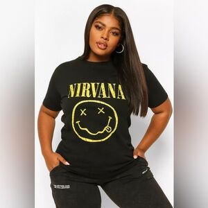 Nirvana Black T-Shirt - Small
